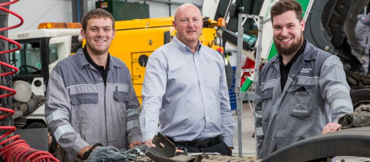 Coleg Gwent Motor Apprentices