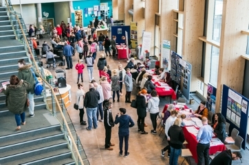 Busy open event at Coleg Gwent