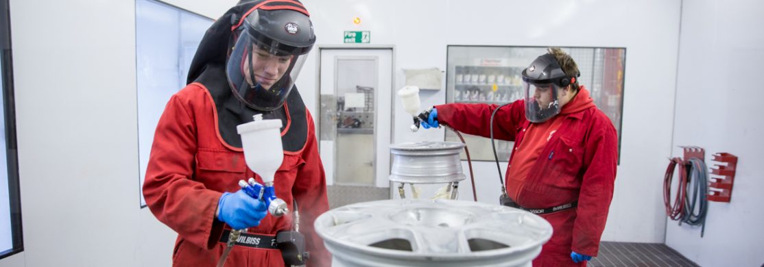 ATA Motor Vehicle Accident Repair Centre at Newport Campus, Coleg Gwent