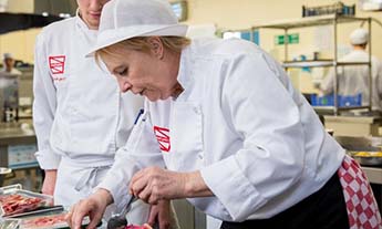 Chef in kitchen