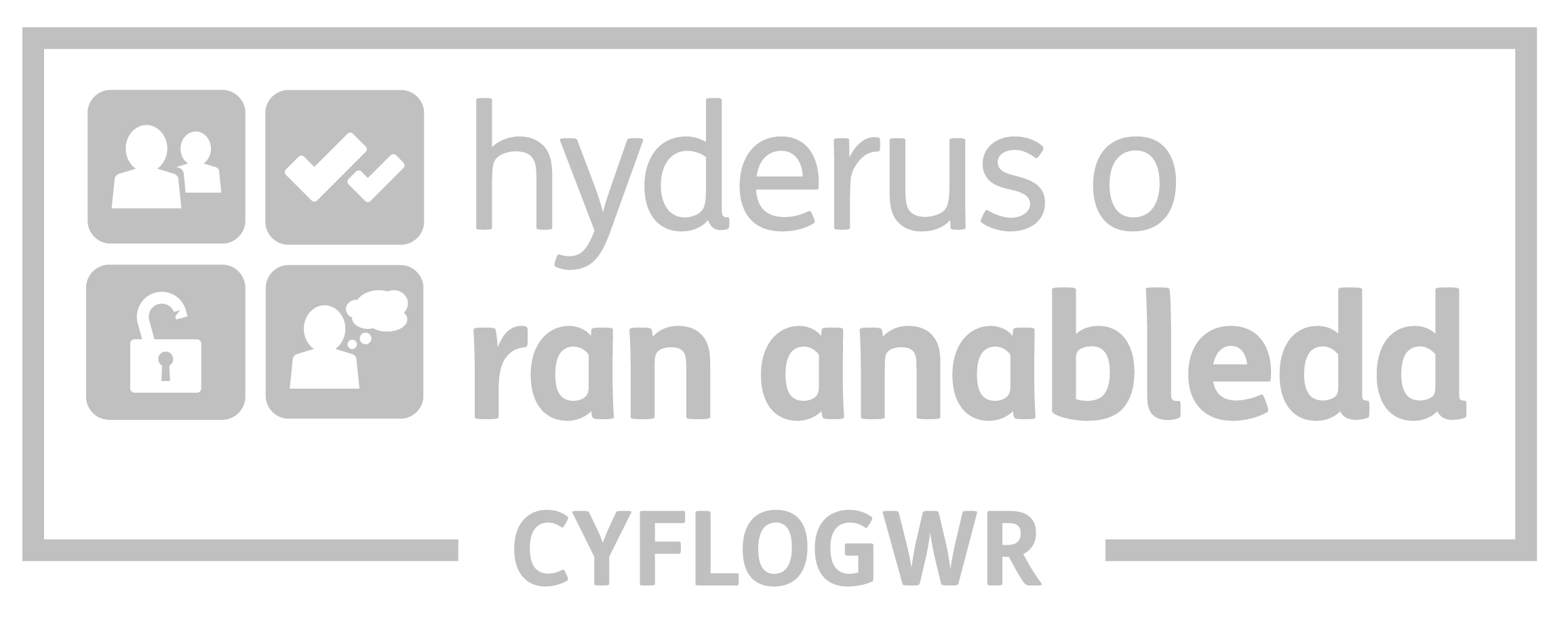 hyderus o ran anabledd cyflogwr